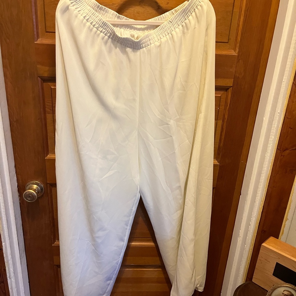 Maggie Sweet Cream Colored Dress Pants